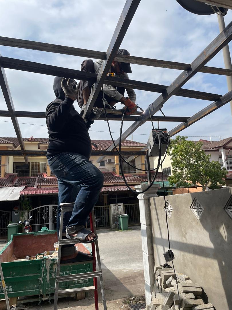 pakar membuat awning,besi,wiring plumbing